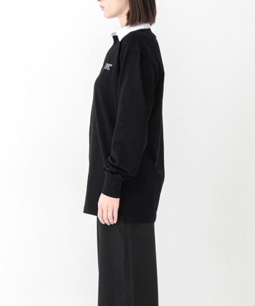 KLON(クローン)の「KLON LONG SLEEVE RUGBY JERSEY BLACK(Tシャツ/カットソー・レディース・ブラック・SMALL)」の13枚目の写真