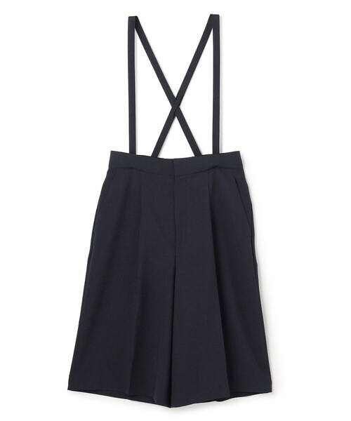 uncrave(アンクレイヴ)の「ウォッシャブルドライサップ バミューダパンツ(サスペンダー付き)(その他パンツ・レディース・ネイビー系/グレー系/ベージュ系1/ブラック系/黄土色系・2/1)」の5枚目の写真