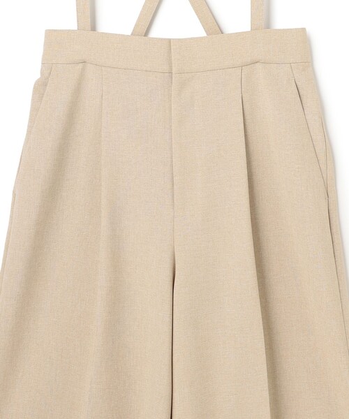 uncrave(アンクレイヴ)の「ウォッシャブルドライサップ バミューダパンツ(サスペンダー付き)(その他パンツ・レディース・ネイビー系/グレー系/ベージュ系1/ブラック系/黄土色系・2/1)」の12枚目の写真