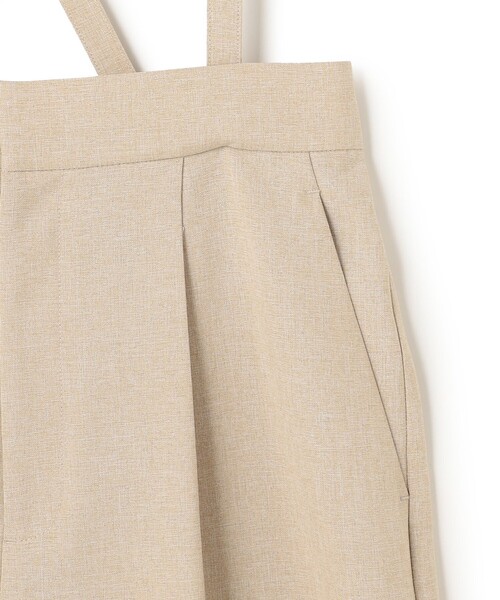 uncrave(アンクレイヴ)の「ウォッシャブルドライサップ バミューダパンツ(サスペンダー付き)(その他パンツ・レディース・ネイビー系/グレー系/ベージュ系1/ブラック系/黄土色系・2/1)」の14枚目の写真