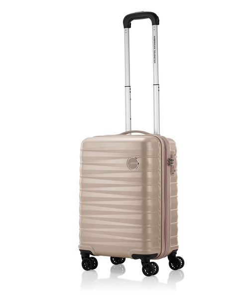 AMERICAN TOURISTER(アメリカンツーリスター)の「アメリカンツーリスター BRINK スピナー55/20 ライトゴールド(スーツケース/キャリーバッグ・レディース・イエロー・S)」の1枚目の写真