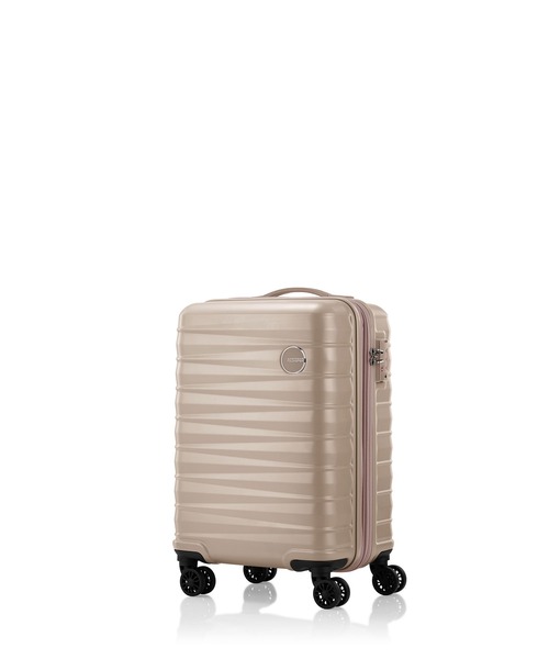 AMERICAN TOURISTER(アメリカンツーリスター)の「アメリカンツーリスター BRINK スピナー55/20 ライトゴールド(スーツケース/キャリーバッグ・レディース・イエロー・S)」の2枚目の写真
