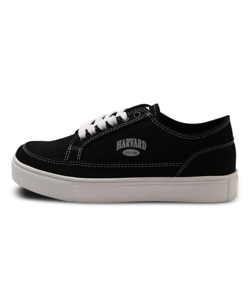 HARVARD SHOES（ハーバードシューズ）の「メイトキャンバススニーカー ブラック（スニーカー・レディース・ブラック・FREE）」の2枚目の写真