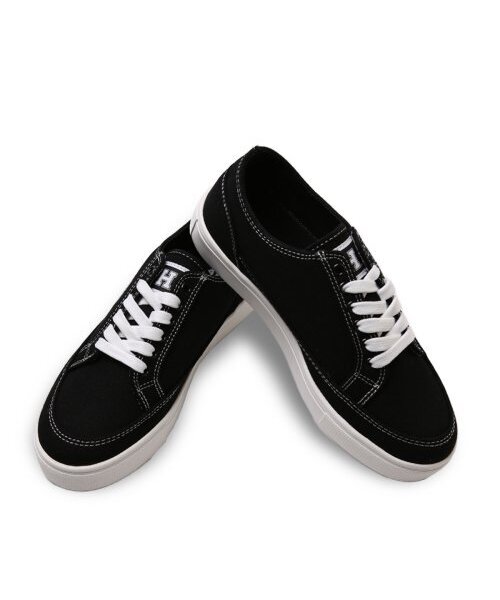HARVARD SHOES（ハーバードシューズ）の「メイトキャンバススニーカー ブラック（スニーカー・レディース・ブラック・FREE）」の5枚目の写真