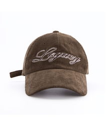 ONERM（ワンアルエム）の「レガシーコーデュロイボールキャップブラウン（キャップ）」