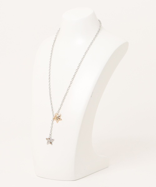 apres jour mignon(アプレジュールミニョン)の「【apresjour mignon×ARIAZ】スターモチーフロングネックレス(ネックレス・レディース・シルバー・ONESIZE)」の5枚目の写真