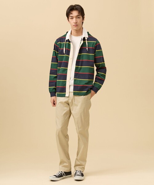 J.PRESS（ジェイプレス）の「【フード取り外し可】フーデット ラガーシャツ（パーカー・メンズ・ネイビー系/ネイビー系9・MEDIUM/LARGE/X-LARGE）」の10枚目の写真