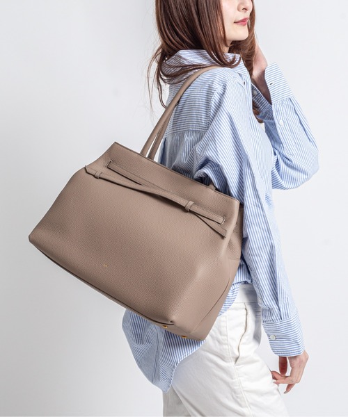 tov(トーヴ)の「【TOV】トートバッグ MIMI TOTE M(トートバッグ・レディース・ブラック/モカ/ミント/ブラウン/ピンク/ホワイト・FREE)」の4枚目の写真