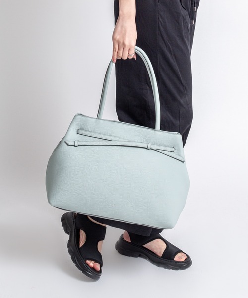 tov(トーヴ)の「【TOV】トートバッグ MIMI TOTE M(トートバッグ・レディース・ブラック/モカ/ミント/ブラウン/ピンク/ホワイト・FREE)」の5枚目の写真
