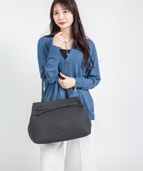 tov(トーヴ)の「【TOV】トートバッグ MIMI TOTE M(トートバッグ・レディース・ブラック/モカ/ミント/ブラウン/ピンク/ホワイト・FREE)」の9枚目の写真