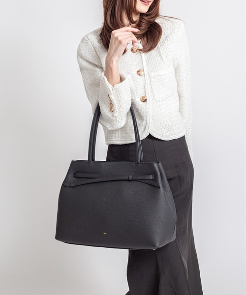 tov(トーヴ)の「【TOV】トートバッグ MIMI TOTE M(トートバッグ・レディース・ブラック/モカ/ミント/ブラウン/ピンク/ホワイト・FREE)」の14枚目の写真