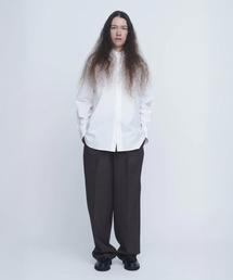 INSCRIRE（アンスクリア）の「Wool Relax Pants（スラックス）」