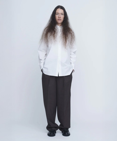 Wool Relax Pants（スラックス）｜INSCRIRE（アンスクリア）の