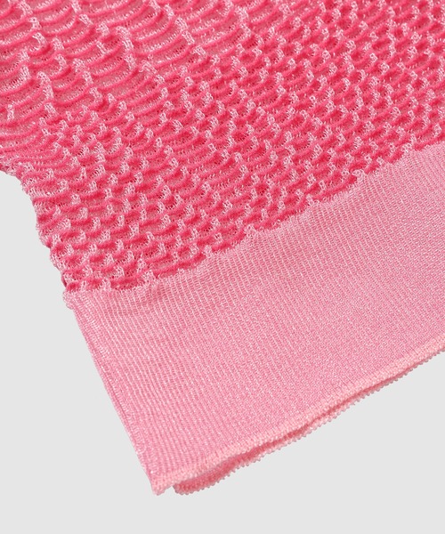 CECILIE BAHNSEN（セシリー バンセン）の「LONG SLEEVE FITTED TOP（ニット/セーター・レディース・ピンク・M）」の5枚目の写真