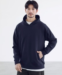 SPU（スプ）の「【セットアップ対応】防シワ・接触冷感・抗ピリング・ウォッシャブル　ハイポンチプルパーカー（パーカー）」