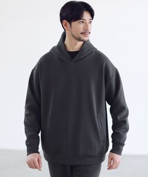 SPU（スプ）の「【セットアップ対応】防シワ・接触冷感・抗ピリング・ウォッシャブル　ハイポンチプルパーカー（パーカー）」