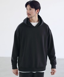 SPU（スプ）の「【セットアップ対応】防シワ・接触冷感・抗ピリング・ウォッシャブル　ハイポンチプルパーカー（パーカー）」