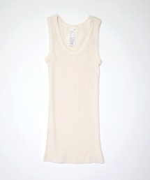 FABRIQUE en Planete terre（ファブリケアンプラネテール）の「[FABRIQUE en Planete terre] U Neck Tunk（タンクトップ）」