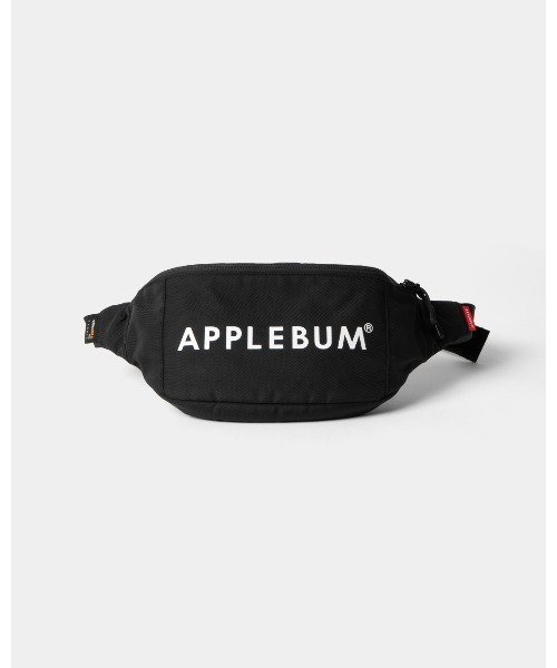APPLEBUM(アップルバム)の「Cordura Waist Bag(ボディバッグ/ウエストポーチ・メンズ・ブラック・ONE SIZE)」の1枚目の写真