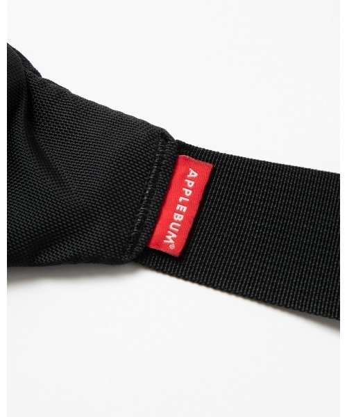 APPLEBUM(アップルバム)の「Cordura Waist Bag(ボディバッグ/ウエストポーチ・メンズ・ブラック・ONE SIZE)」の6枚目の写真