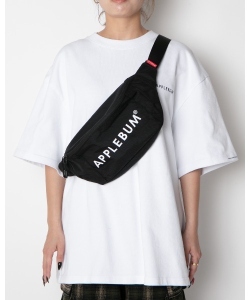APPLEBUM(アップルバム)の「Cordura Waist Bag(ボディバッグ/ウエストポーチ・メンズ・ブラック・ONE SIZE)」の2枚目の写真