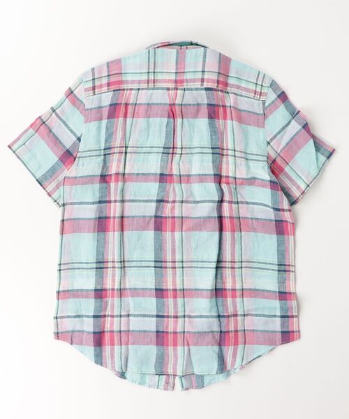 POLO RALPH LAUREN CHILDRENSWEAR(ポロ ラルフ ローレン チルドレンズウェア)の「チェック リネン シャツ(シャツ/ブラウス・キッズ・マルチ・L/XL/M/S)」の4枚目の写真