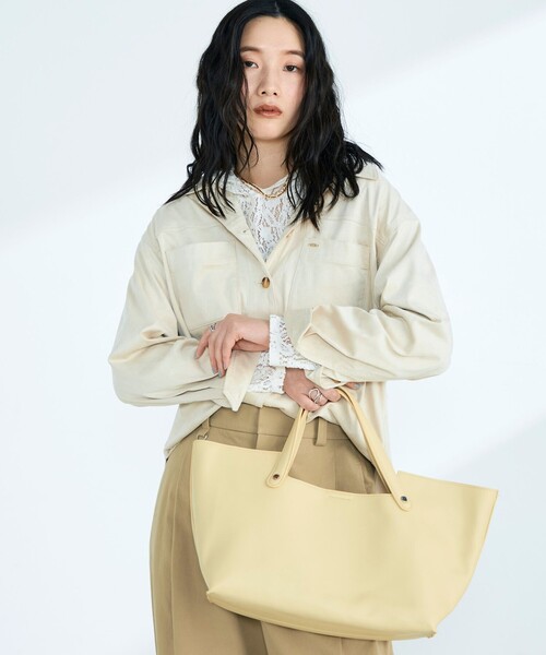 fredy emue(フレディエミュ)の「フェイクスエードシャツ(シャツ/ブラウス・レディース・ピンク/ベージュ/アイボリー・38)」の1枚目の写真