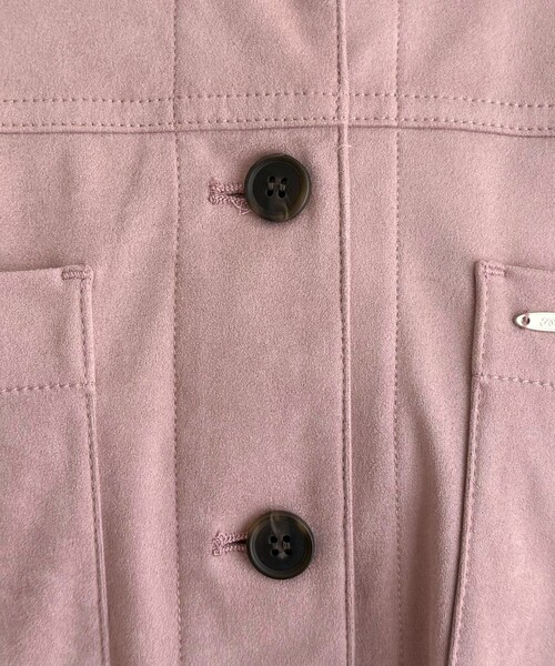 fredy emue(フレディエミュ)の「フェイクスエードシャツ(シャツ/ブラウス・レディース・ピンク/ベージュ/アイボリー・38)」の19枚目の写真