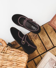 RIO（リオ）の「フォーマルベロアシューズ（バレエシューズ）」