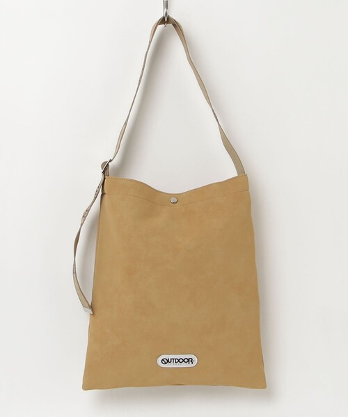 OUTDOOR PRODUCTS（アウトドアプロダクツ）の「【OUTDOOR PRODUCTS 】ジャガードロゴテープワンショルトートバッグ（トートバッグ・レディース・ブラック/キャメル/キナリ・FREE）」の20枚目の写真