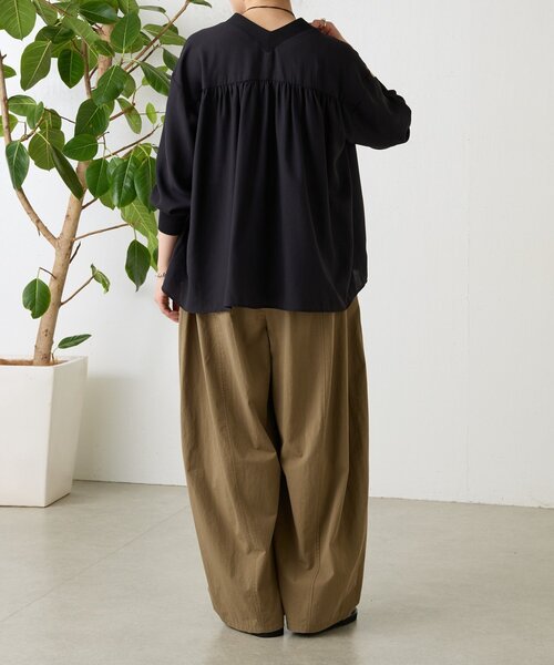 BEARDSLEY(ビアズリー)の「《2/20(金)12:00予約開始》シアーブラウスカーディガン(シャツ/ブラウス・レディース・ピンク/ホワイト/ネイビー/ブラック・FREE)」の14枚目の写真