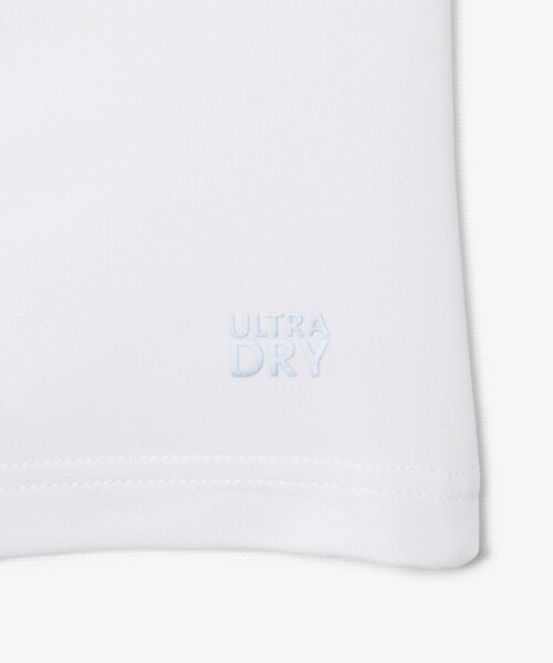 LACOSTE（ラコステ）の「ウルトラドライモックネックTシャツ（Tシャツ/カットソー・メンズ・ホワイト/ネイビー・3/4/5）」の7枚目の写真