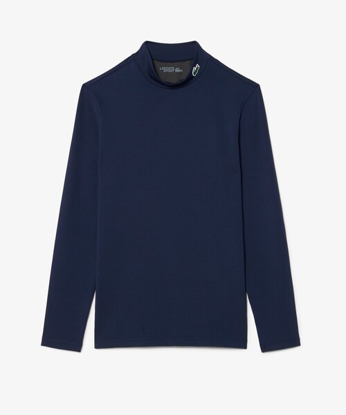 LACOSTE（ラコステ）の「ウルトラドライモックネックTシャツ（Tシャツ/カットソー・メンズ・ホワイト/ネイビー・3/4/5）」の12枚目の写真