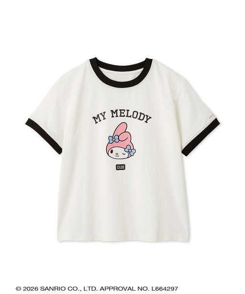sanrio house(サンリオハウス)の「クロップド丈リンガーTシャツ(Tシャツ/カットソー・レディース・B/C/A・S/M)」の15枚目の写真