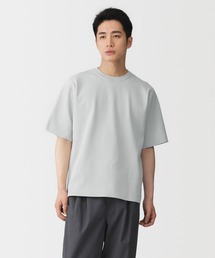 無印良品 | 紳士 乾きやすい洗えるリブ編み半袖ニットＴシャツ(ニット/セーター)