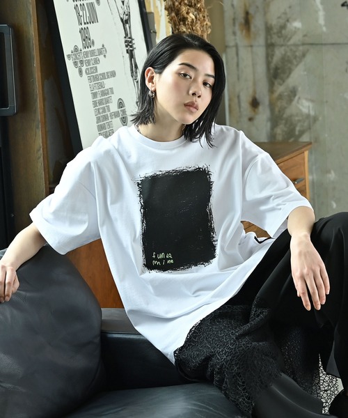 アンフィニッシュドTシャツ（Tシャツ/カットソー）｜funda mine