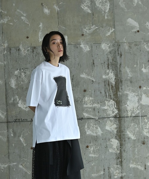 アンフィニッシュドTシャツ（Tシャツ/カットソー）｜funda mine