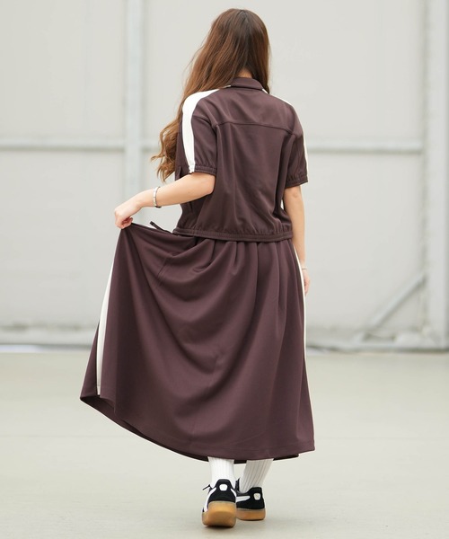 PUMA（プーマ）の「PUMA/プーマ スカート T7 ミディ プリーツ 636872（スカート・レディース・ブラック/ブラウン・M/L）」の13枚目の写真