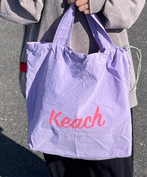 配色ロゴトートバッグ