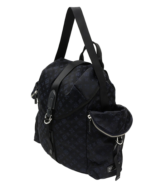 russet for traveller(ラシット フォー トラベラー)の「スクエア型バックパック【Back Pack】(バックパック/リュック・レディース・グレー・FREE)」の2枚目の写真
