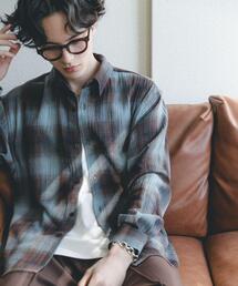 SENSE OF PLACE by URBAN RESEARCH | オンブレーチェックレギュラーカラーシャツ(シャツ/ブラウス)