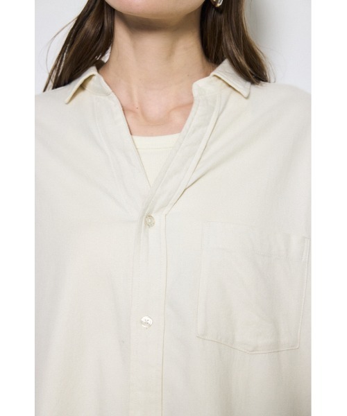AZUL by moussy(アズールバイマウジー)の「アーバンチェックオーバールーズシャツ(シャツ/ブラウス・レディース・アイボリー/ベージュ系その他/ブラック系その他・FREE)」の10枚目の写真