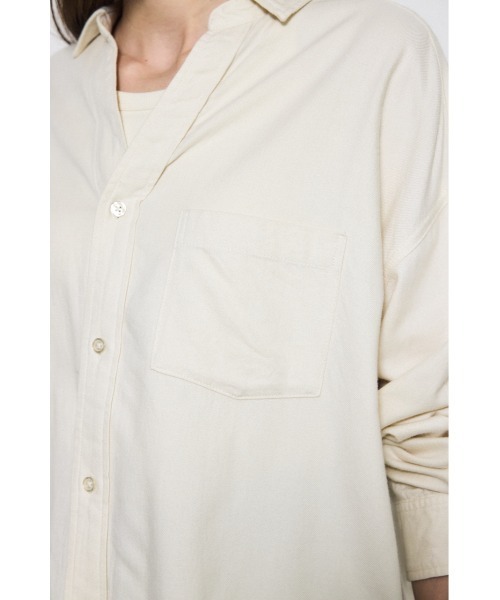 AZUL by moussy(アズールバイマウジー)の「アーバンチェックオーバールーズシャツ(シャツ/ブラウス・レディース・アイボリー/ベージュ系その他/ブラック系その他・FREE)」の11枚目の写真
