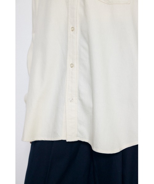 AZUL by moussy(アズールバイマウジー)の「アーバンチェックオーバールーズシャツ(シャツ/ブラウス・レディース・アイボリー/ベージュ系その他/ブラック系その他・FREE)」の12枚目の写真