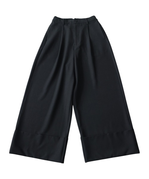 antiqua(アンティカ)の「ワイド タックパンツ(その他パンツ・レディース・ブラック・ONESIZE/TL)」の7枚目の写真