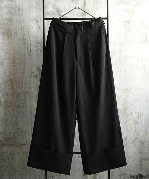 antiqua(アンティカ)の「ワイド タックパンツ(その他パンツ・レディース・ブラック・ONESIZE/TL)」の8枚目の写真