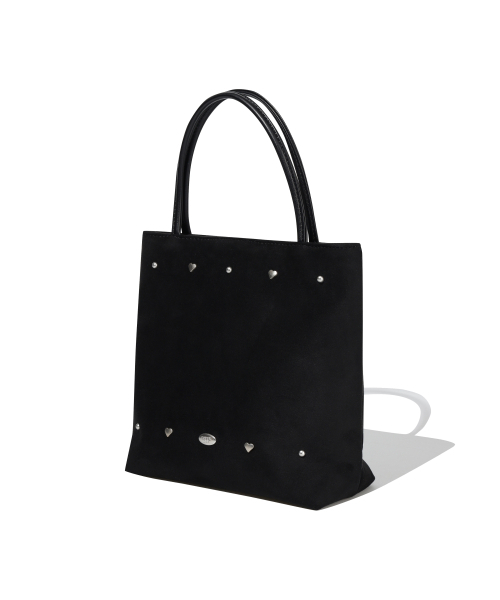 COVERNAT WOMAN（カバーナットウーマン）の「ウーマンクローバーハートスエードトートバッグ Black（トートバッグ・レディース・その他・F）」の3枚目の写真