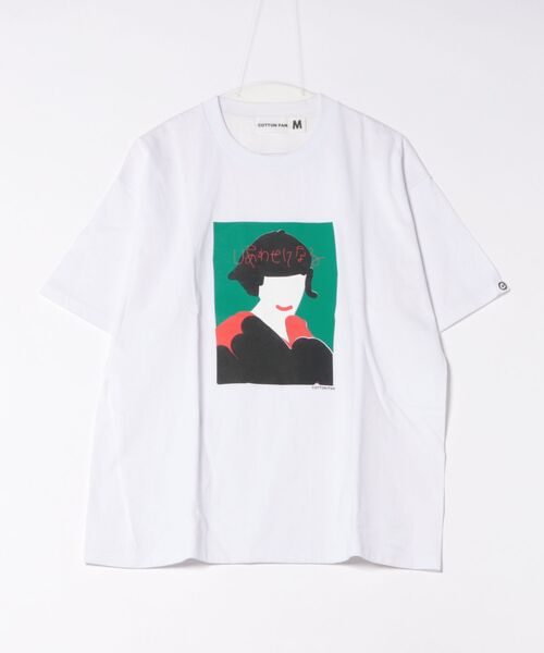cotton pan(コットンパン)の「Shiawaseninaru CPSM25_011(Tシャツ/カットソー・メンズ・ホワイト・MEDIUM/LARGE/X-LARGE)」の1枚目の写真