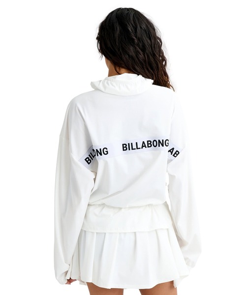 BILLABONG（ビラボン）の「BILLABONG ウィメンズ ACTIVE STAND COLLAR  アクティブウェア 【2026年春夏モデル】（パーカー・レディース・ブラック/ブルー系その他2/ホワイト・MEDIUM）」の2枚目の写真