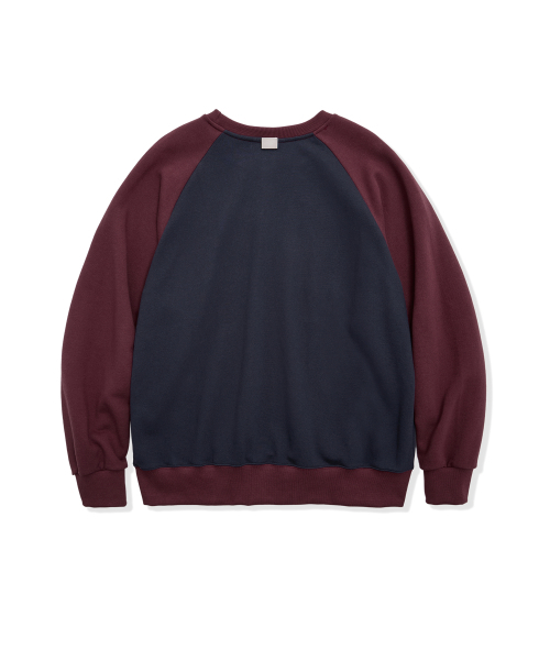 CACTUSDONUTMARKET(カクタスドーナツマーケット)の「Fancy Infinite Raglan Sweatshirt - Burgundy(スウェット・レディース・その他・LARGE)」の3枚目の写真